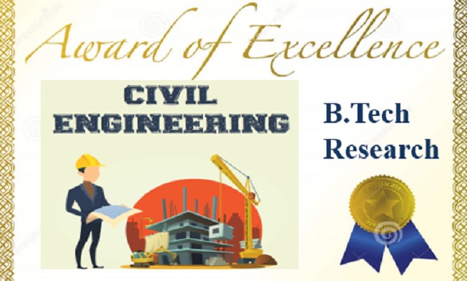 UG Research Excellence Award - Civil Engineering